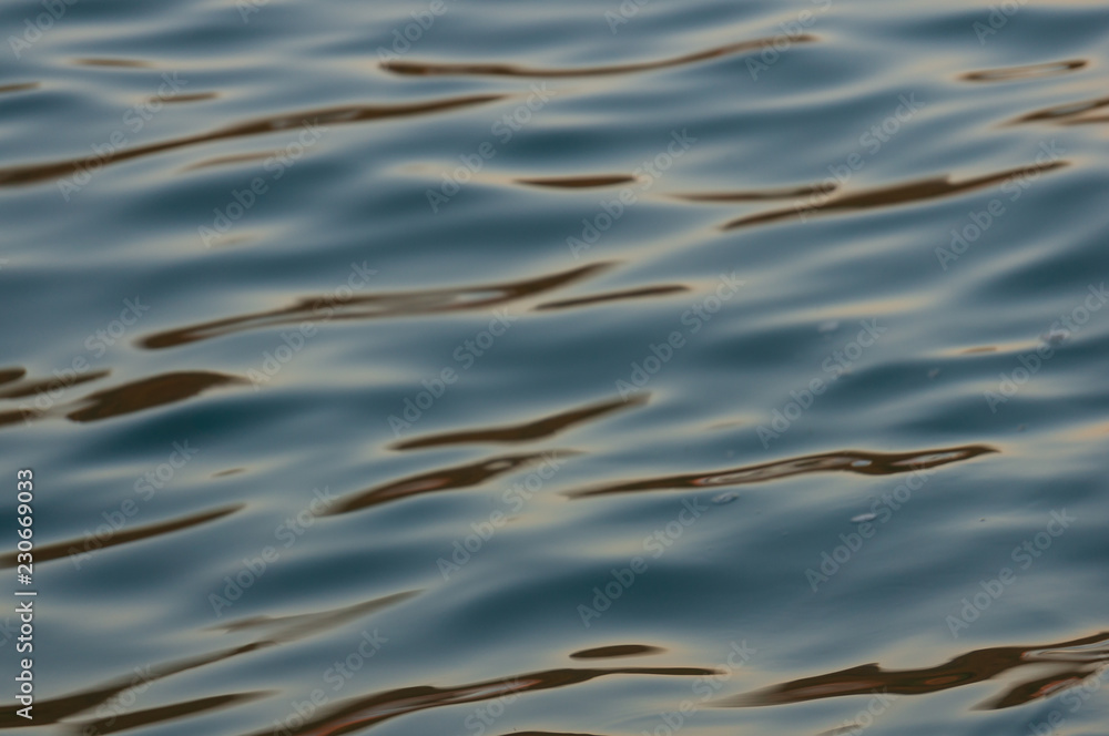 View of the waves close-up texture View of the waves close-up texture