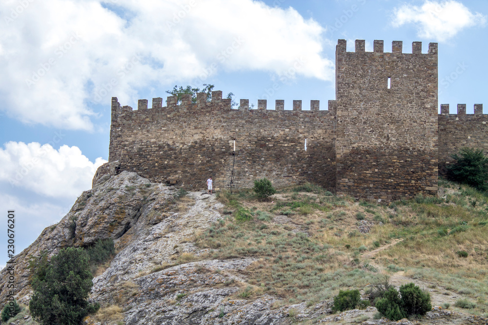 Crimea, Sudak, Genoese fortress