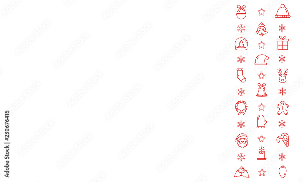 Christmas background. Winter holiday frame template. Christmas and New Year icons decoration. Christmas background. Winter holiday frame template. Christmas and New Year icons decoration.