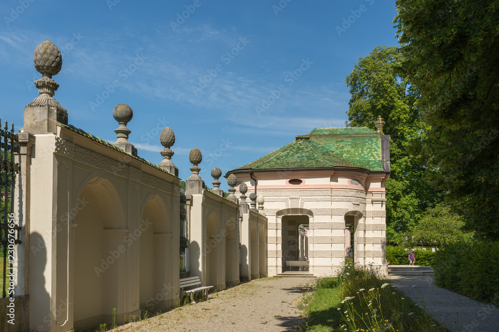 Pavillon Hofgarten der Eichstätter Sommerresidenz