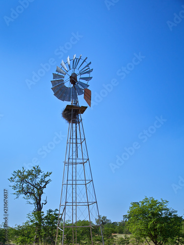 Obraz na płótnie Windmill for Farming w salonie