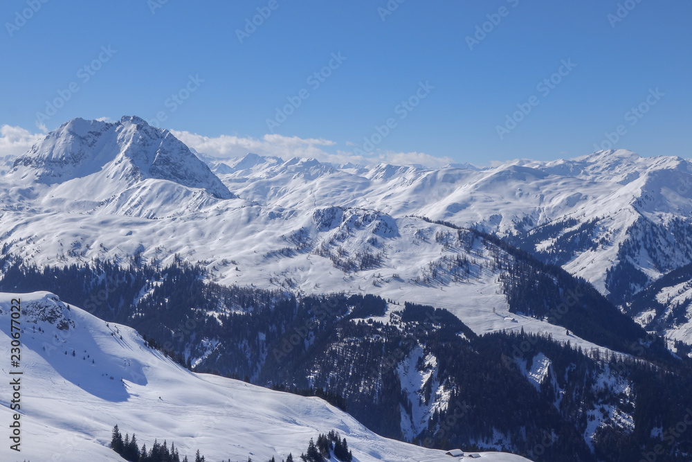 Bergpanorama Großer Rettenstein