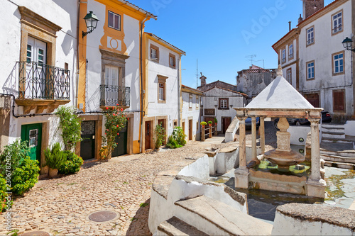 Fonte da Vila aka Village or Town Fountain in the Jewish Quarter or Ghetto built during the Inquisition. Castelo de Vide, Portalegre, Portugal. 16th century photo