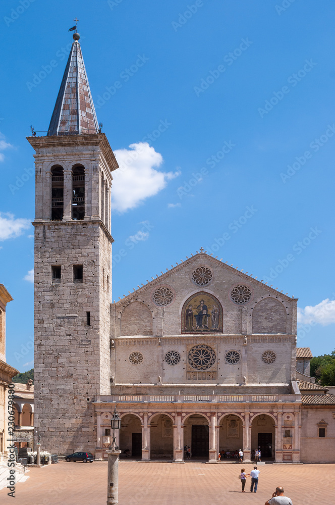 Duomo di Spoleto Italien