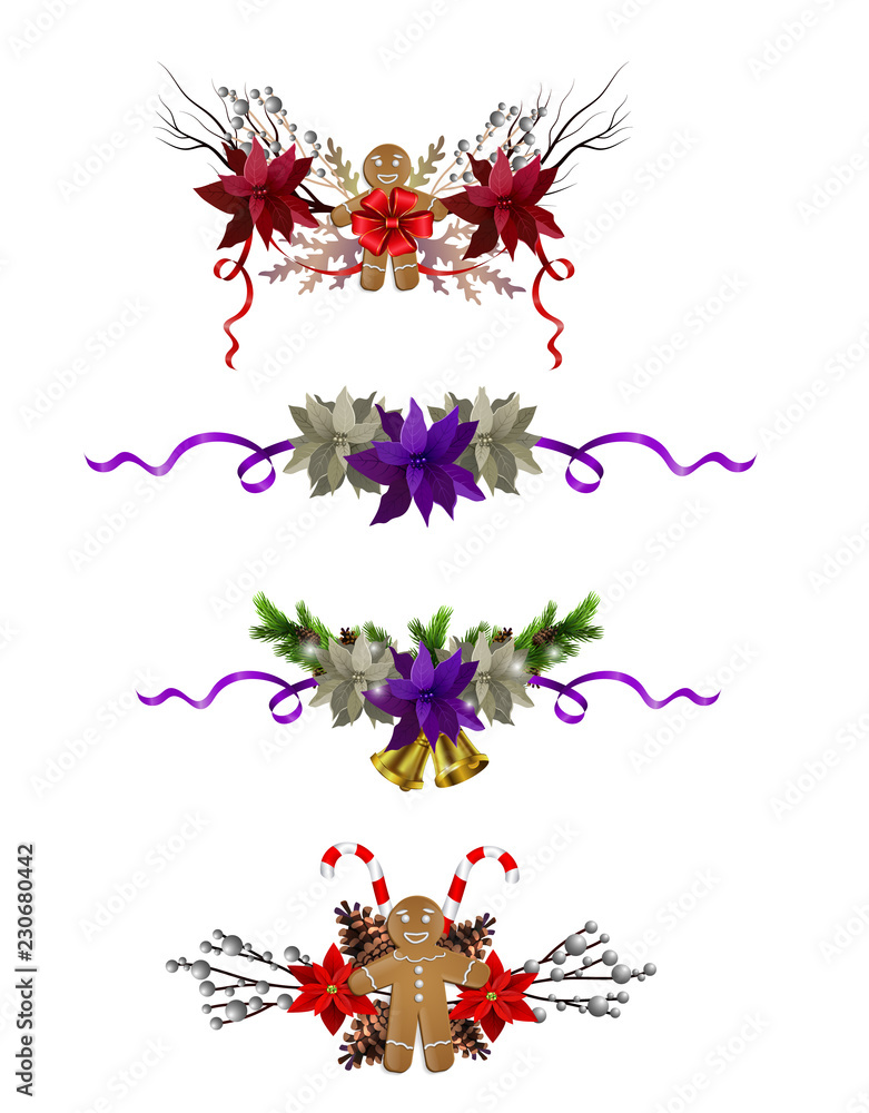 Christmas elements for your designs Christmas elements for your designs