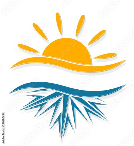 The symbol of sun and frost. 