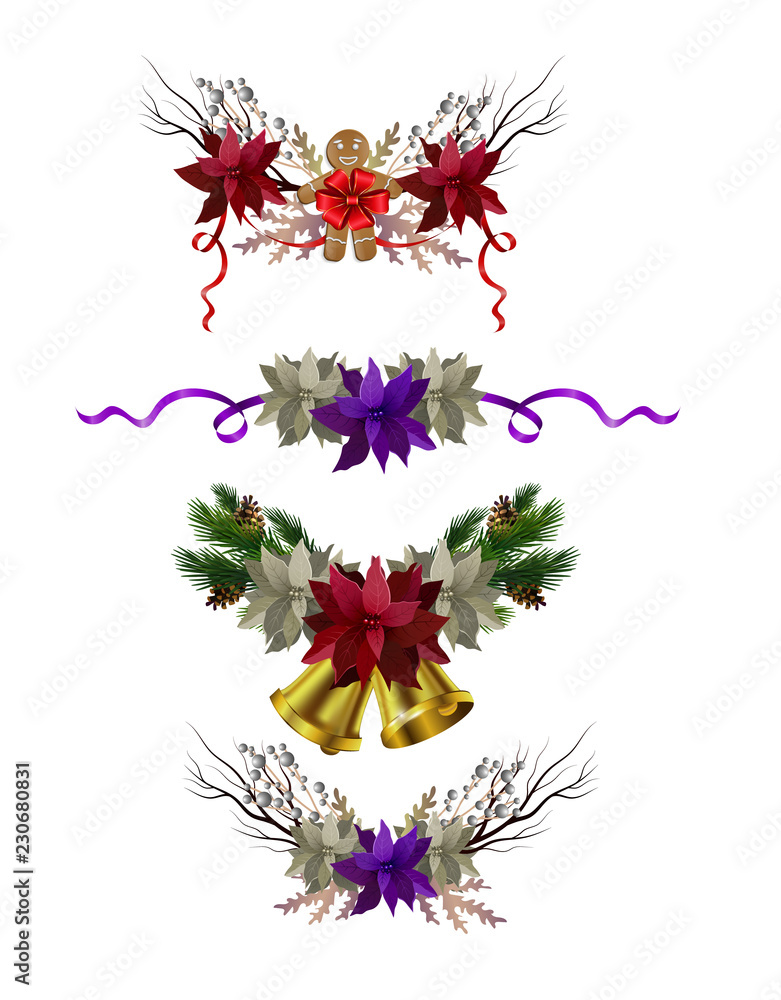 Christmas elements for your designs Christmas elements for your designs