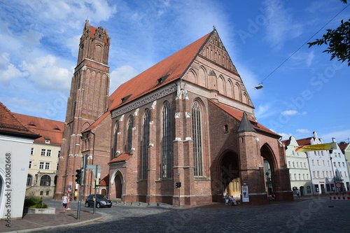 View in the city of LANDSHUT, Bavaria, region Franconia, Germany
 #230682668