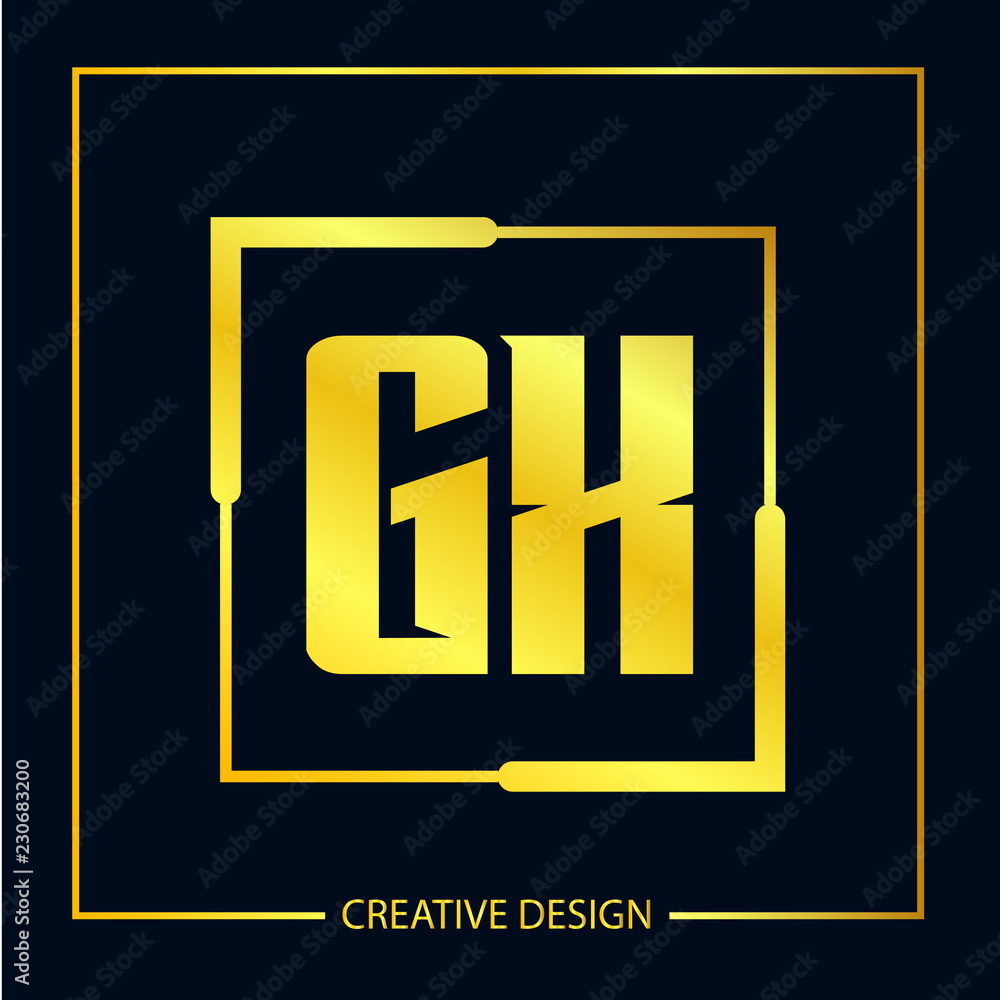 Initial Letter GX Logo Template Design Initial Letter GX Logo Template Design