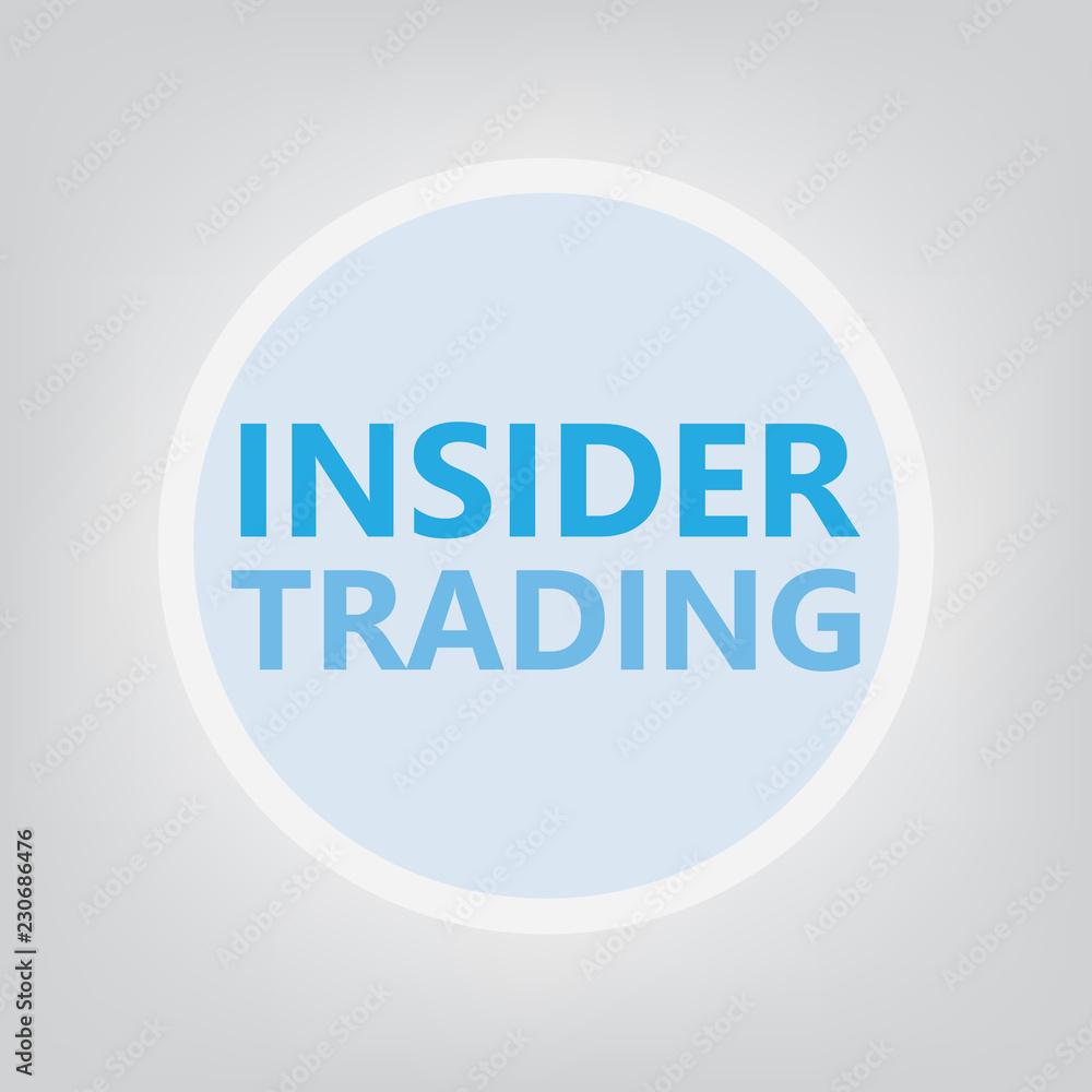 Insider trading concept- vector illustration Insider trading concept- vector illustration