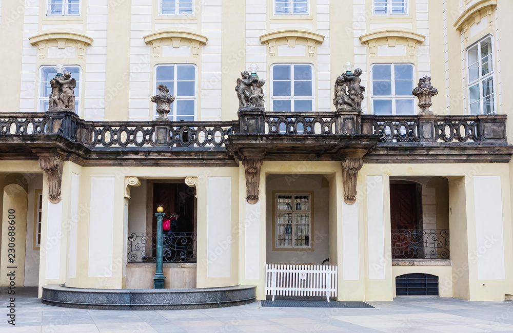 Registry of the Czech President at Prague Castle, the official residence of the president.