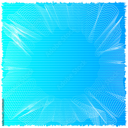 abstract vector blue background