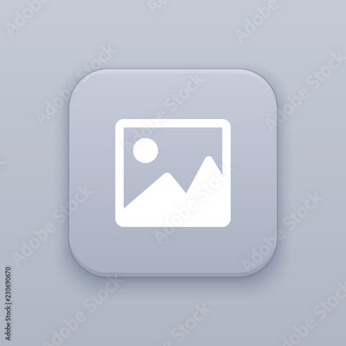 Pic, Photogallery button, best vector