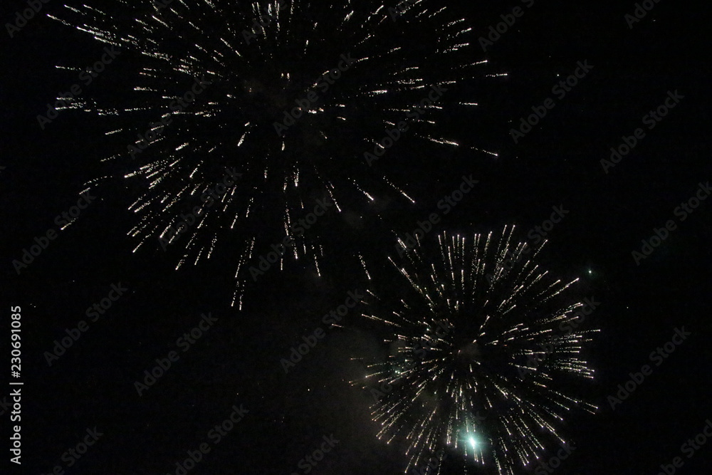 fireworks in the sky fireworks in the sky