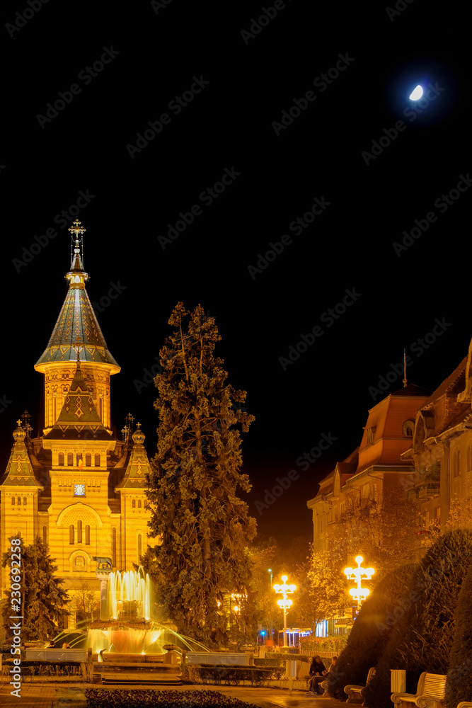 Naklejka premium Orthodoxe Kathedrale Mitropolitana - Timisoara
