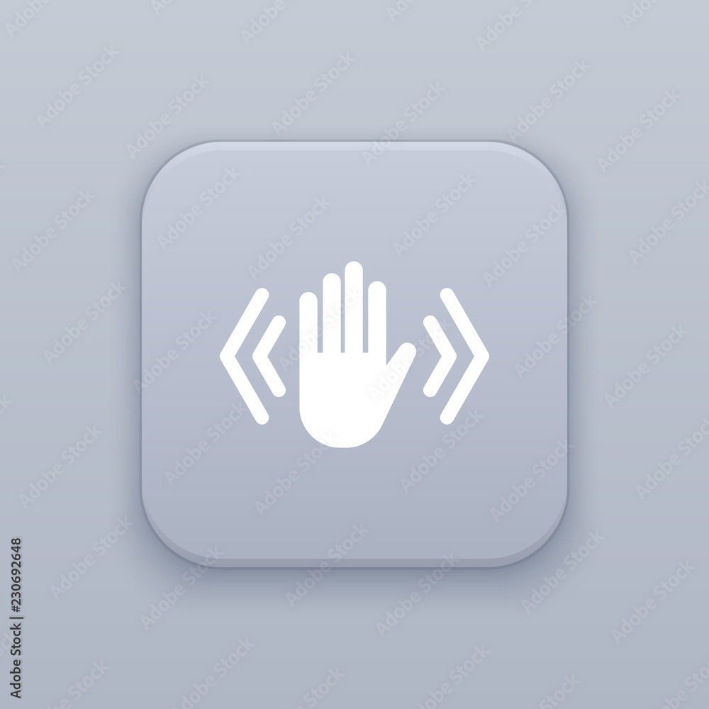 Warning, stop button, best vector Warning, stop button, best vector