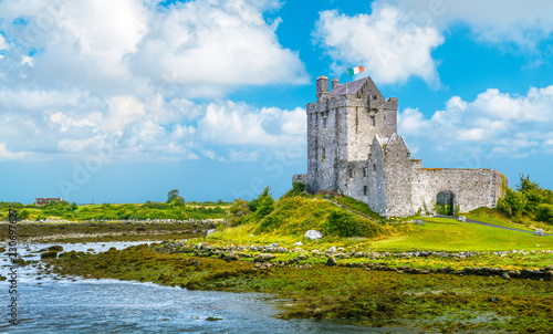 Dunguaire Castle, 16th-century tower house in County Galway near Kinvarra, Ireland. photo
