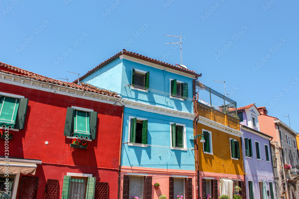 Naklejka premium Venetian houses