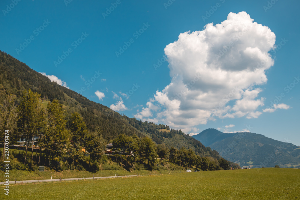 Beautiful alpine view near Kitzsteinhorn - Salzburg - Austria