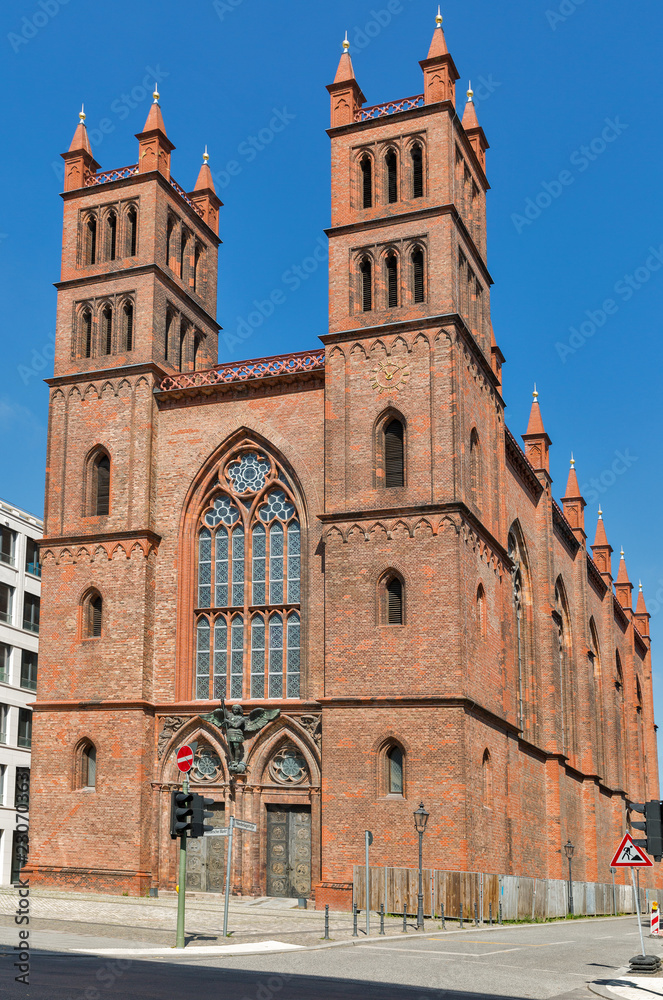 Friedrichswerder Church in Berlin downtown, Germany.
