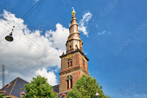 Картината върху платно Copenhagen, Church of our Saviour