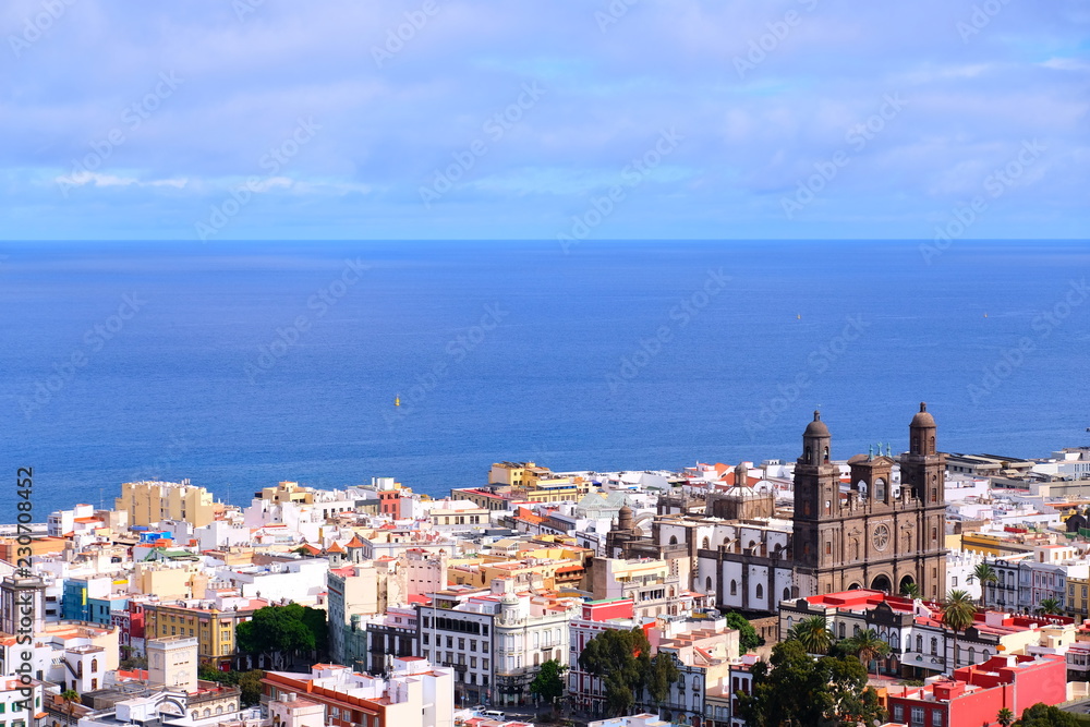 Colorful houses of ran Canaria