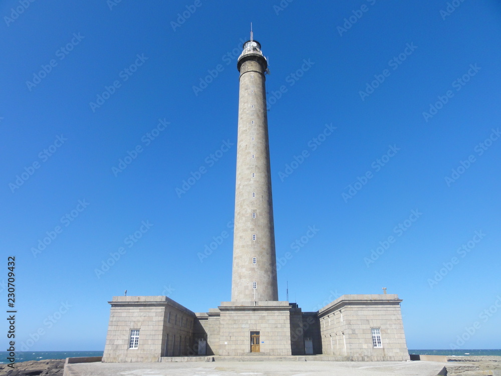 phare de Gatteville en Normandie, France en mai