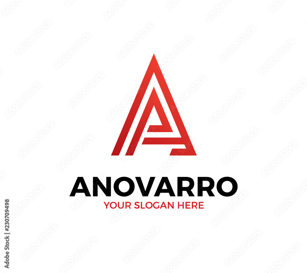 A Letter Logo A Letter Logo