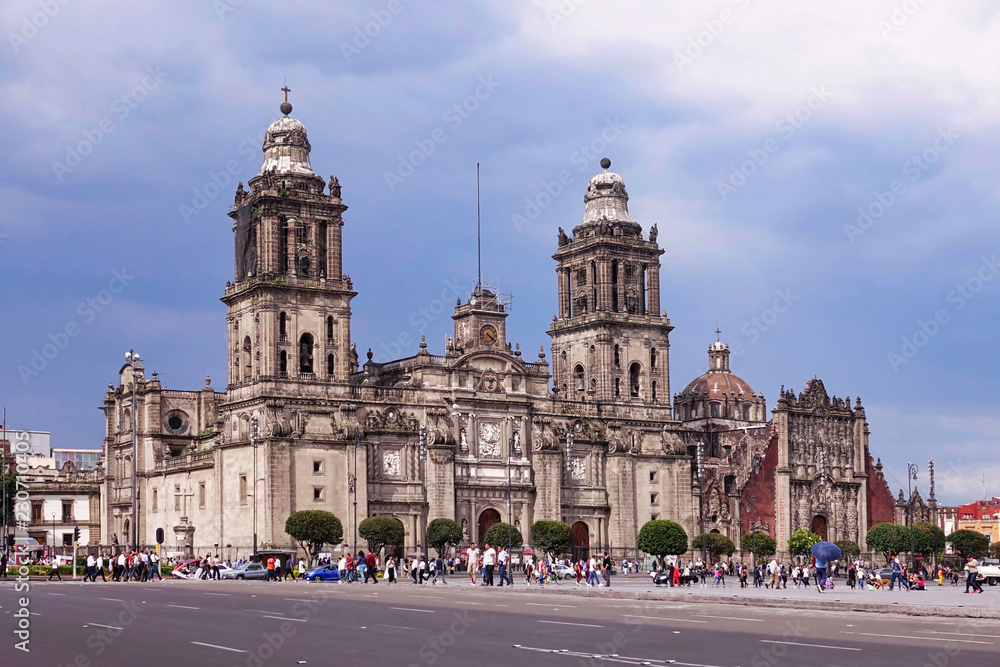 Die Kathedrale von Mexiko City