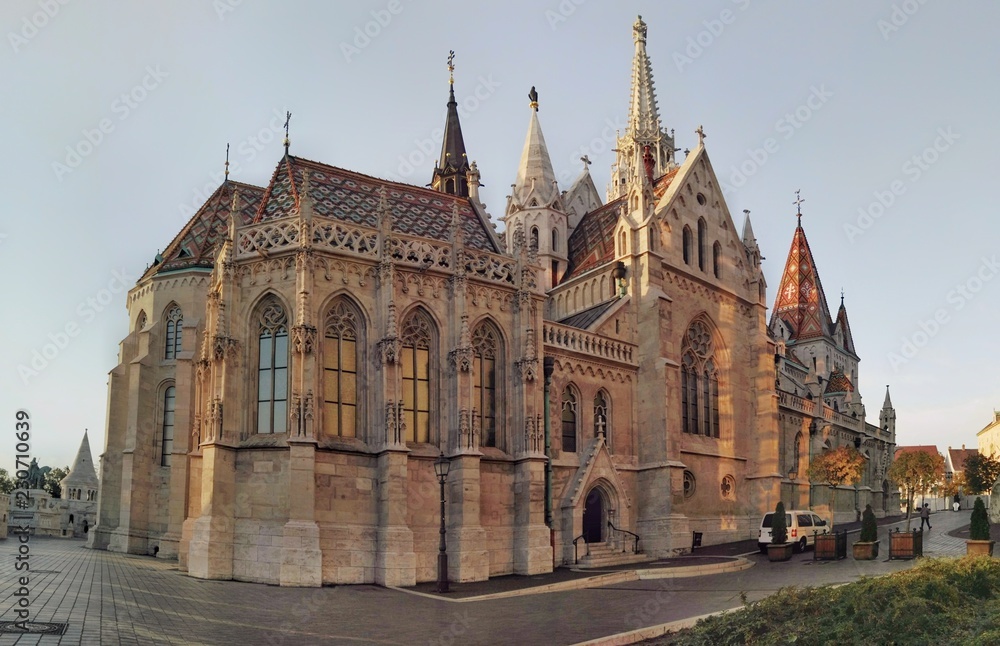 Matthias church in Budapest