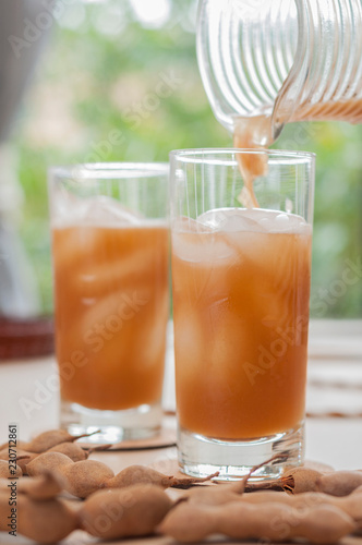 Agua de tamarindo