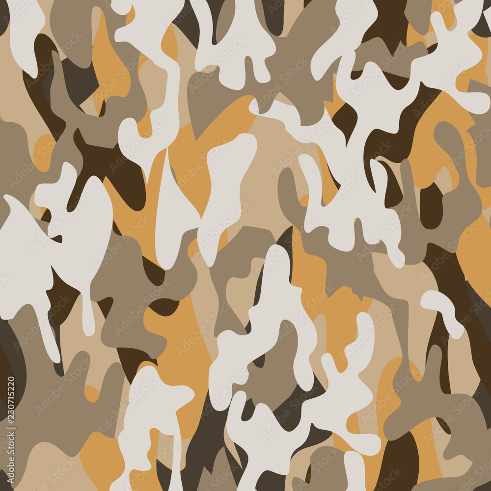 Naklejka premium Fashionable camouflage pattern