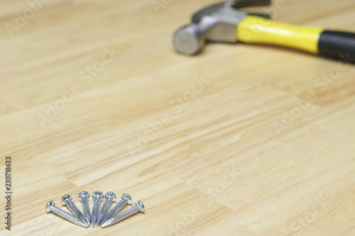 장도리망치와 못