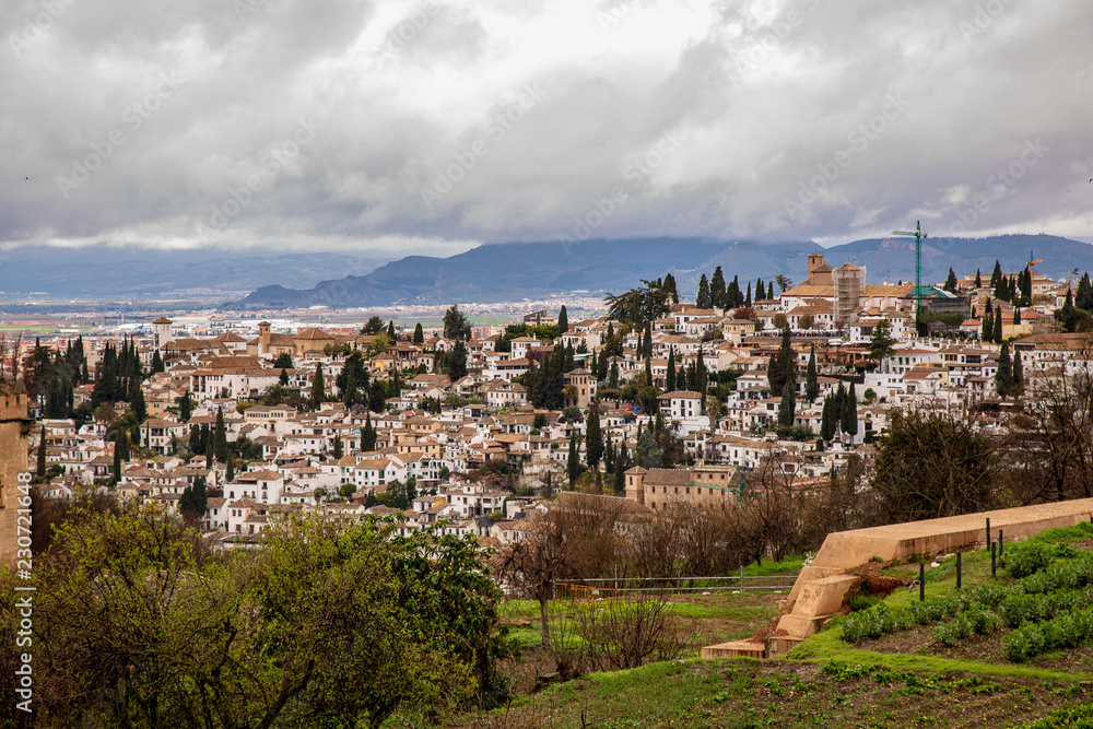 Vue sur Granada