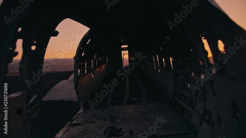 Solheimasandur Plane Wreck at Sunset 3