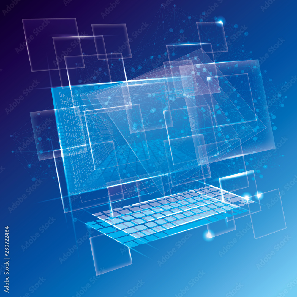 Technology background, big data concept design, web server. Technology background, big data concept design, web server.