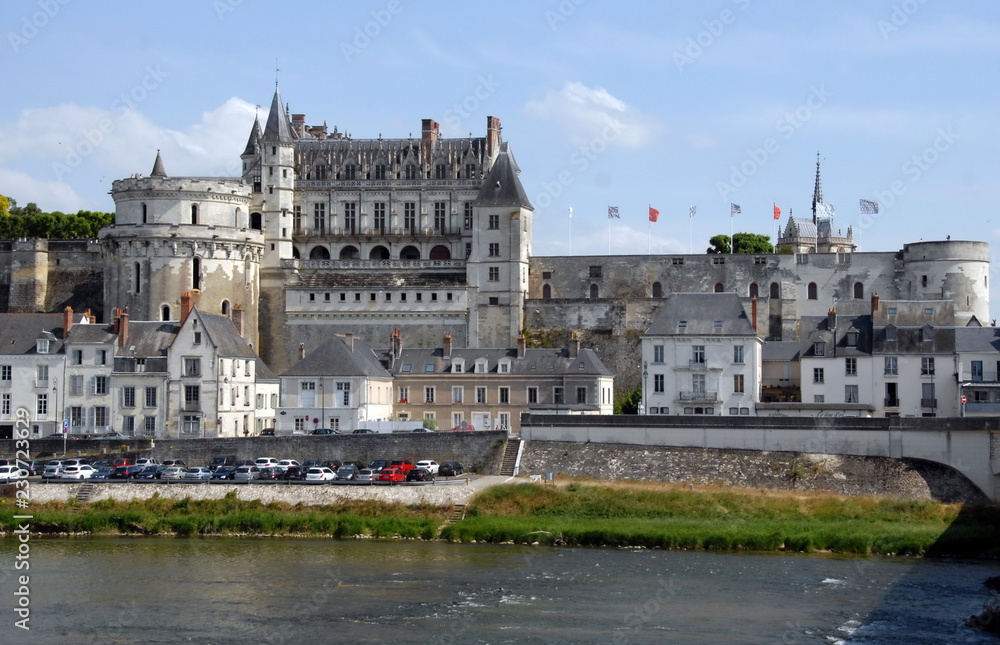 Château Royal d'Amboise surplombe la Loire, 