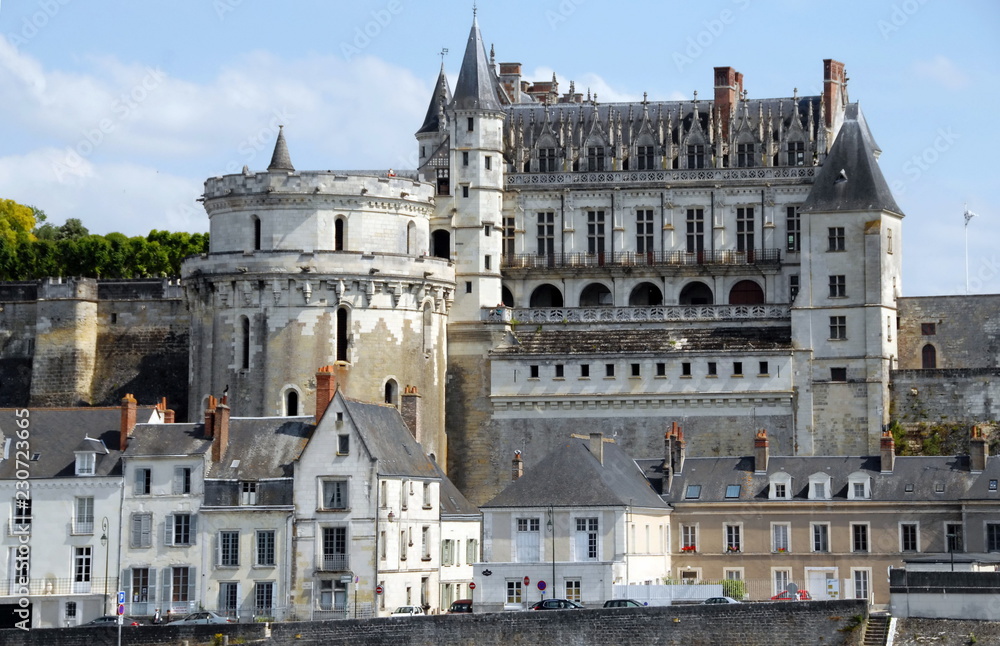Château Royal d'Amboise surplombe la Loire, 