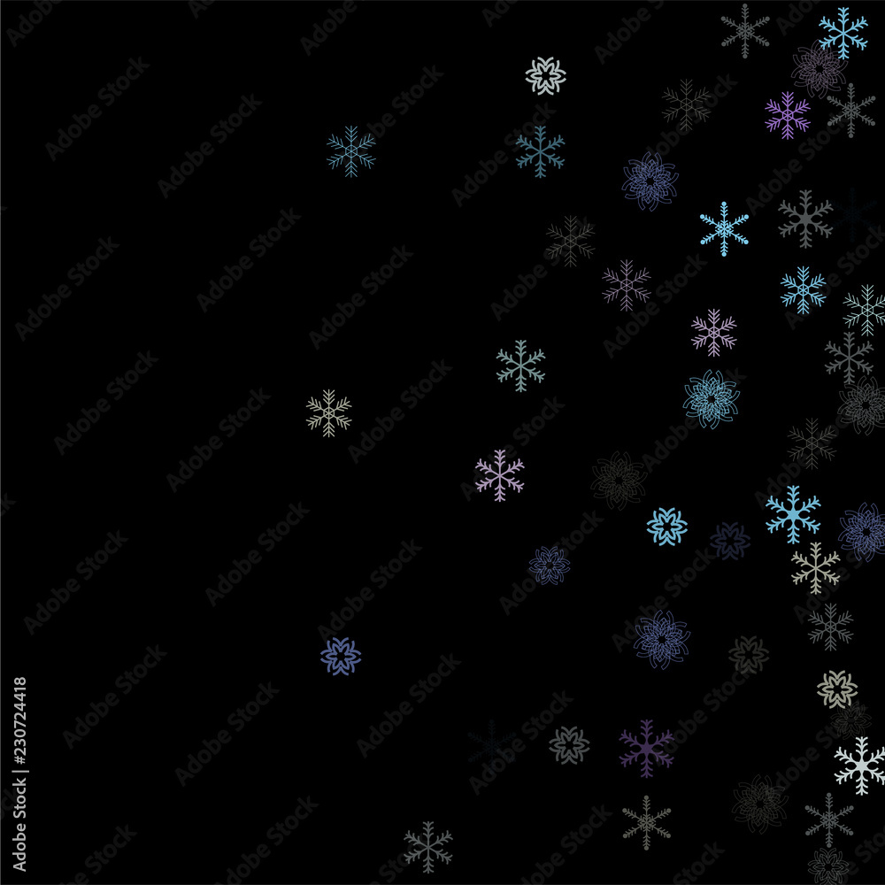 Falling down snow confetti, snowflake vector border. Festive winter, Christmas, New Year sale background. Cold weather, winter storm, scatter texture. Hipster snowfall falling snowflakes cool confetti Falling down snow confetti, snowflake vector border. Festive winter, Christmas, New Year sale background. Cold weather, winter storm, scatter texture. Hipster snowfall falling snowflakes cool confetti