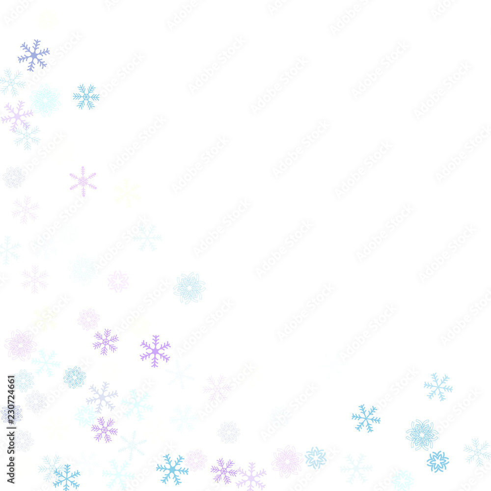 Falling down snow confetti, snowflake vector border. Festive winter, Christmas, New Year sale background. Cold weather, winter storm, scatter texture. Hipster snowfall falling snowflakes cool confetti Falling down snow confetti, snowflake vector border. Festive winter, Christmas, New Year sale background. Cold weather, winter storm, scatter texture. Hipster snowfall falling snowflakes cool confetti