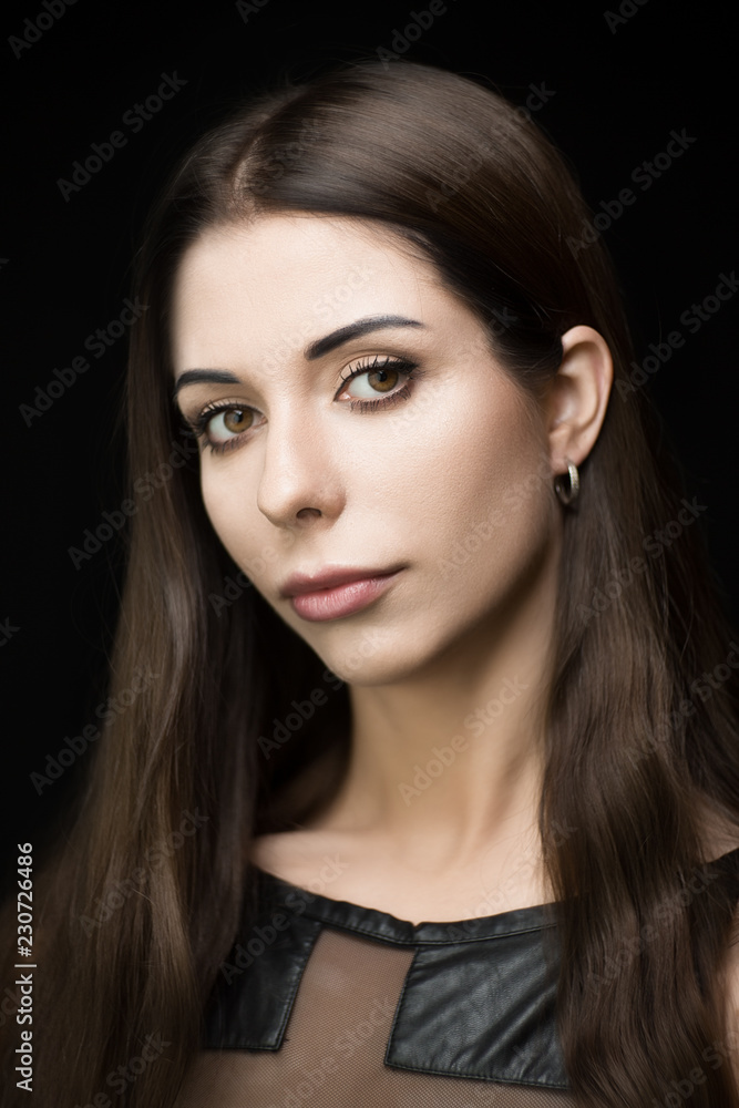 Young woman portrait, shallow depth of field Young woman portrait, shallow depth of field