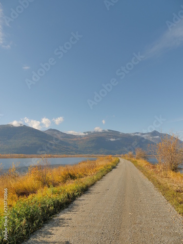 Beautiful Autumn scenes from Creston,British Columbia photo