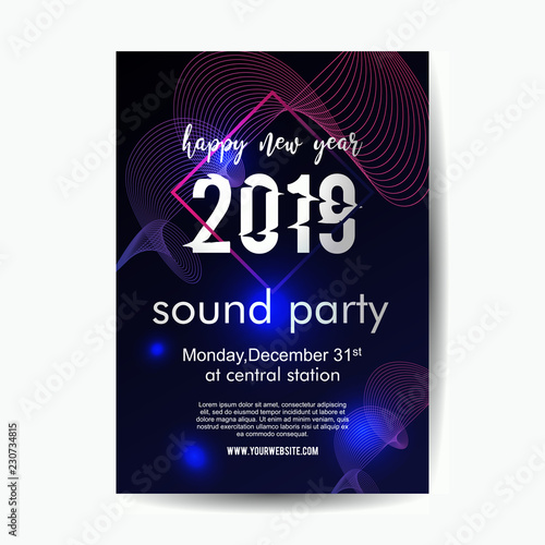 2019 new year music party p...
