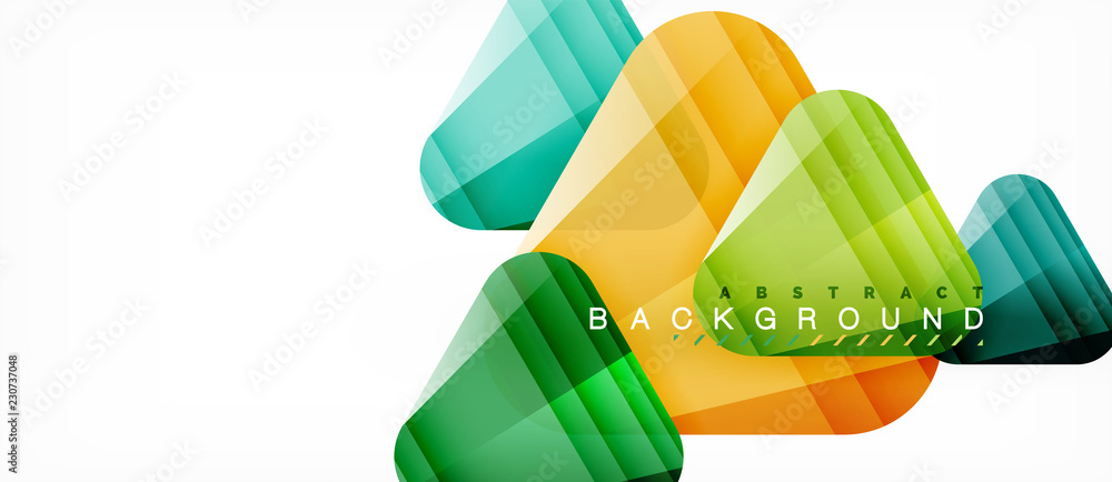 Geometric abstract background, triangles Geometric abstract background, triangles