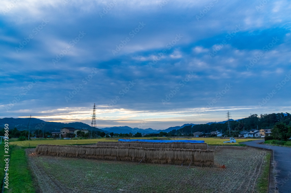 Fototapeta premium 旧北国街道海野宿（長野県東御市）