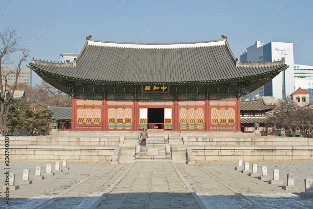 Fototapeta premium South Korea Soeul Temple