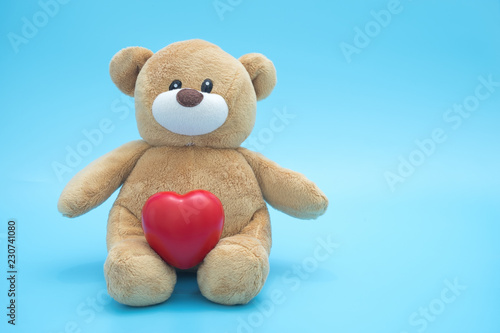 Valentines Day,Teddy bear with heart