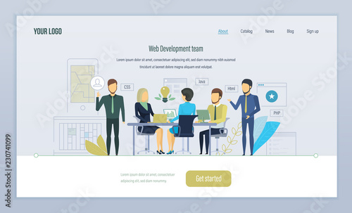 Web development team. Teamwork, on projects. Development in high-level languages.