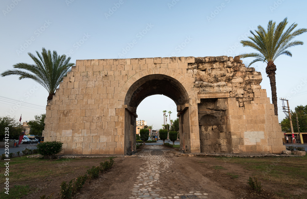  Cleopatra's Gate in Tarsus , Mersin city, Turkey