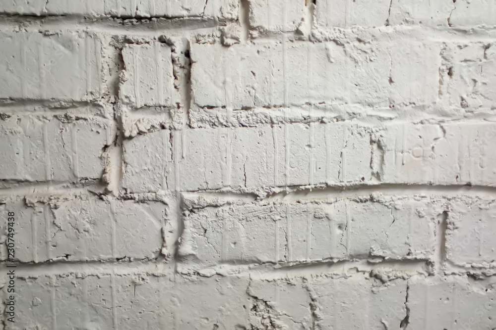 Fototapeta premium bardzo stary mur z cegły. tynk nakładany jest wielokrotnie